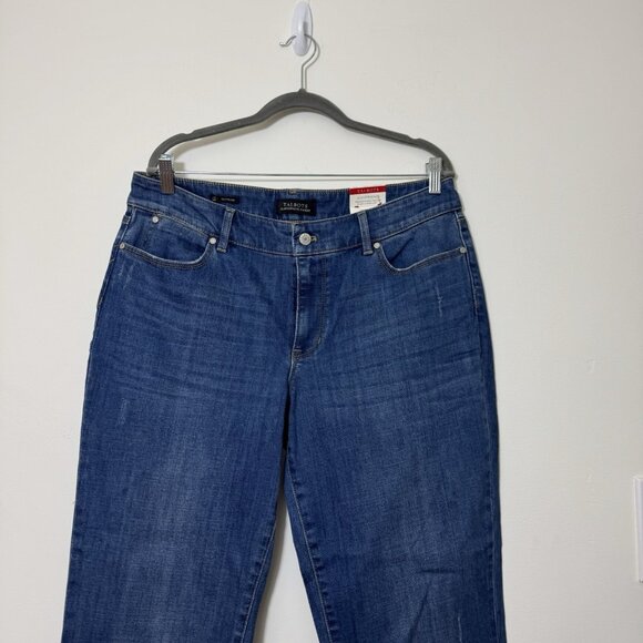 TALBOTS Flawless Five Pocket Boyfriend Jeans Women’s Size 12 High Rise New - Picture 2 of 7